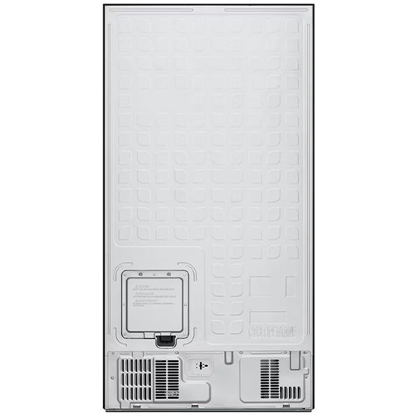 mặt sau LG GR-B256BL