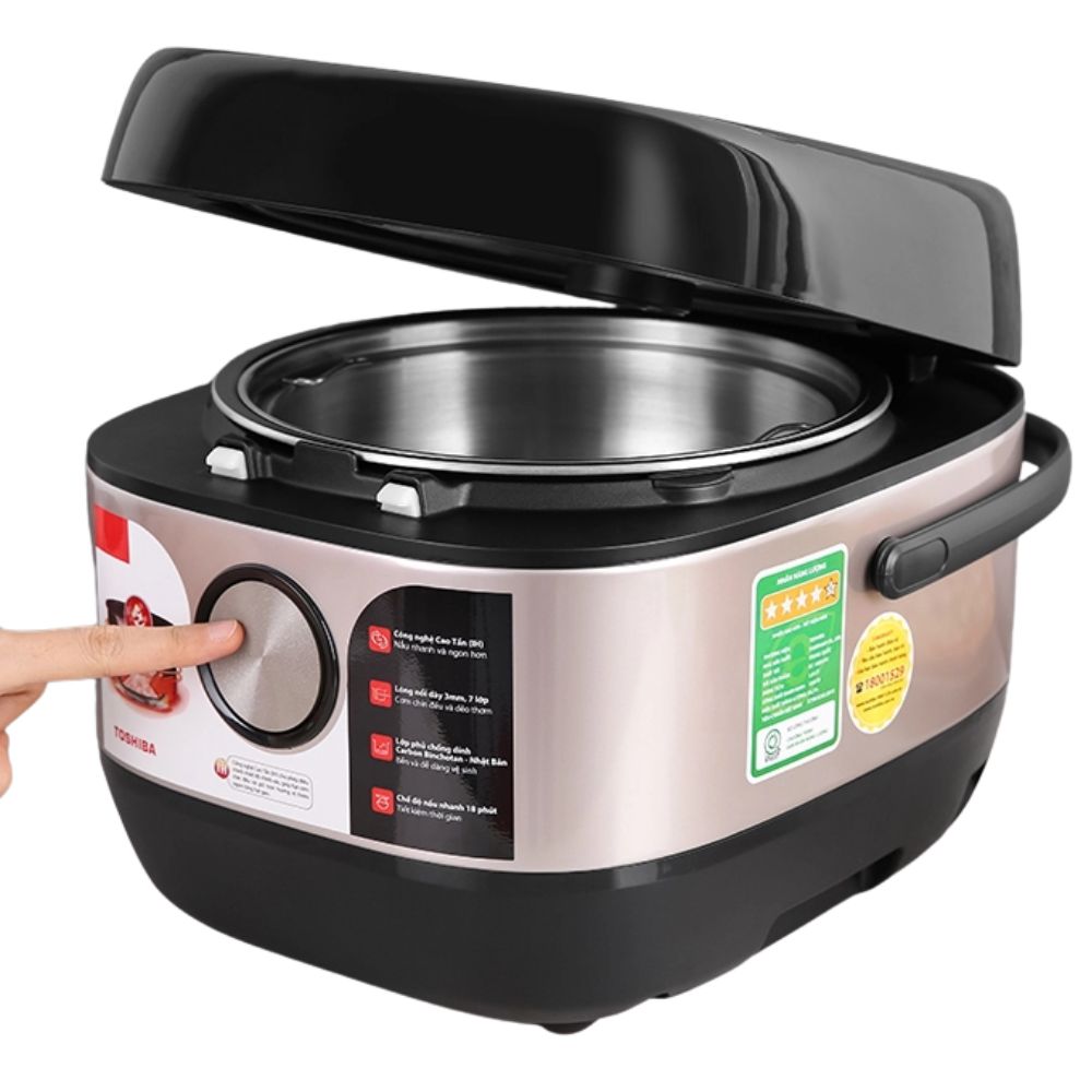 Mở nắp Toshiba RC-18IX1PV