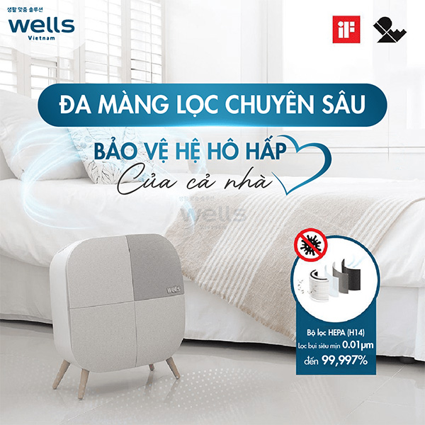 lọc sâu Wells Interior AL106