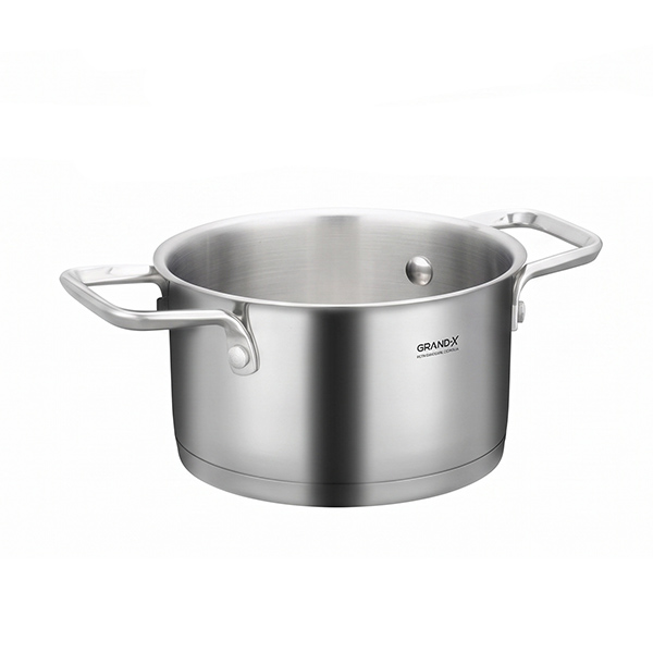 Nồi nhỏ Bộ nồi inox Grandx GX603 Nova