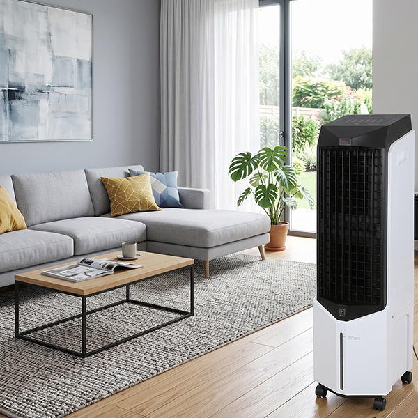phối cảnh Quạt điều hòa Boss S106