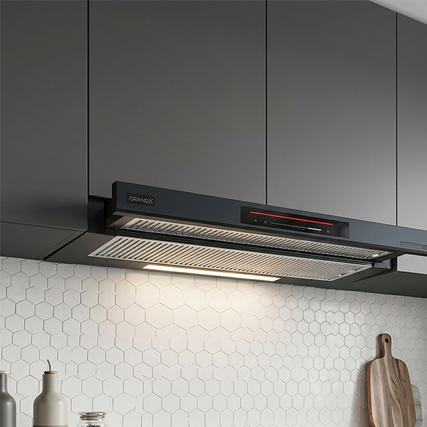 Phối cạnh Hút mùi âm tủ Grandx GX H70F72SB