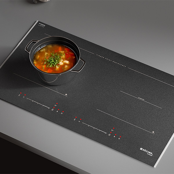 Phối cảnh BẾP TỪ  Kocher X-NANO 6 PLUS