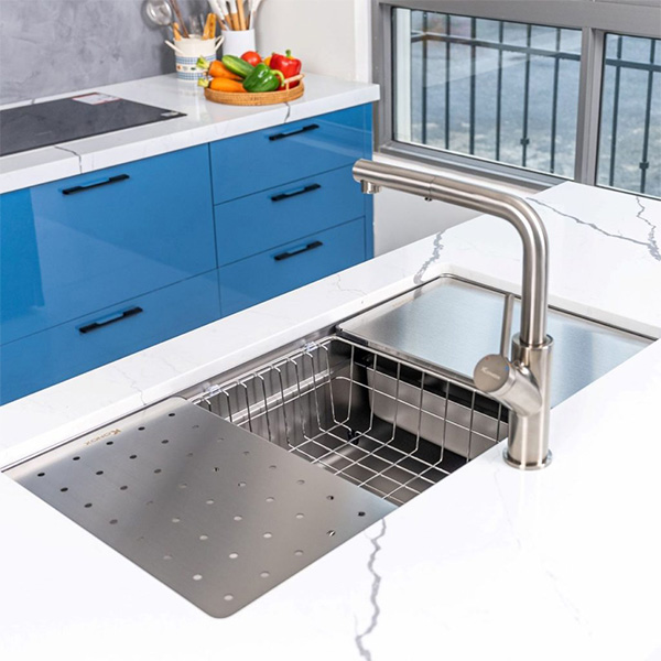 Phối cảnh Chậu rửa chén Konox KN7644SU Dekor