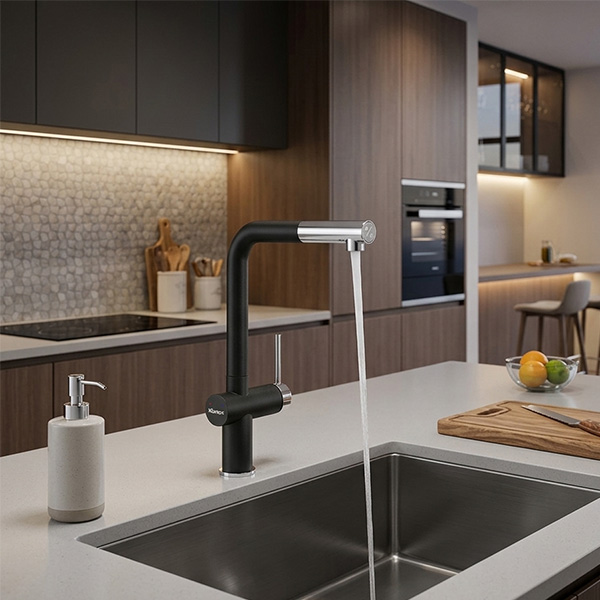 phối cảnh Konox Stream Smart Black