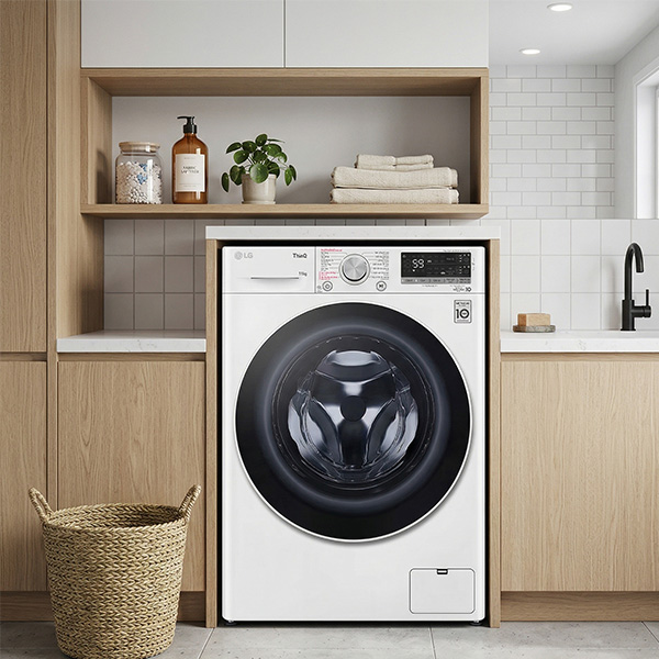 Phối cảnh Máy giặt sấy LG FV1411S4WA