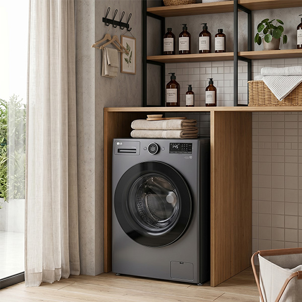 Phối cảnh Máy giặt sấy LG F2517RNTG
