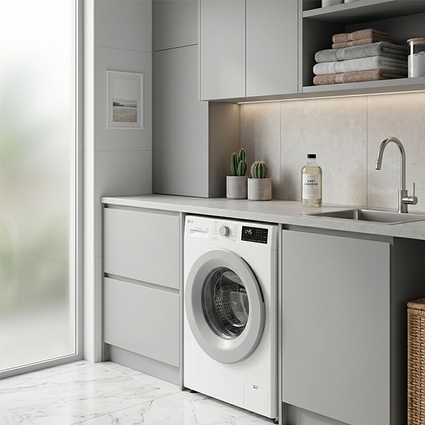 Phối cảnh Máy giặt sấy LG FB1209D5W