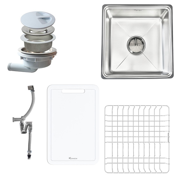 Phụ kiện Chậu rửa chén Konox TARI 780SM