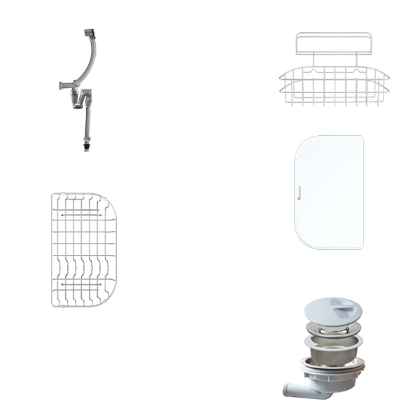 Phụ kiện Chậu rửa chén Konox Tari 9051SM