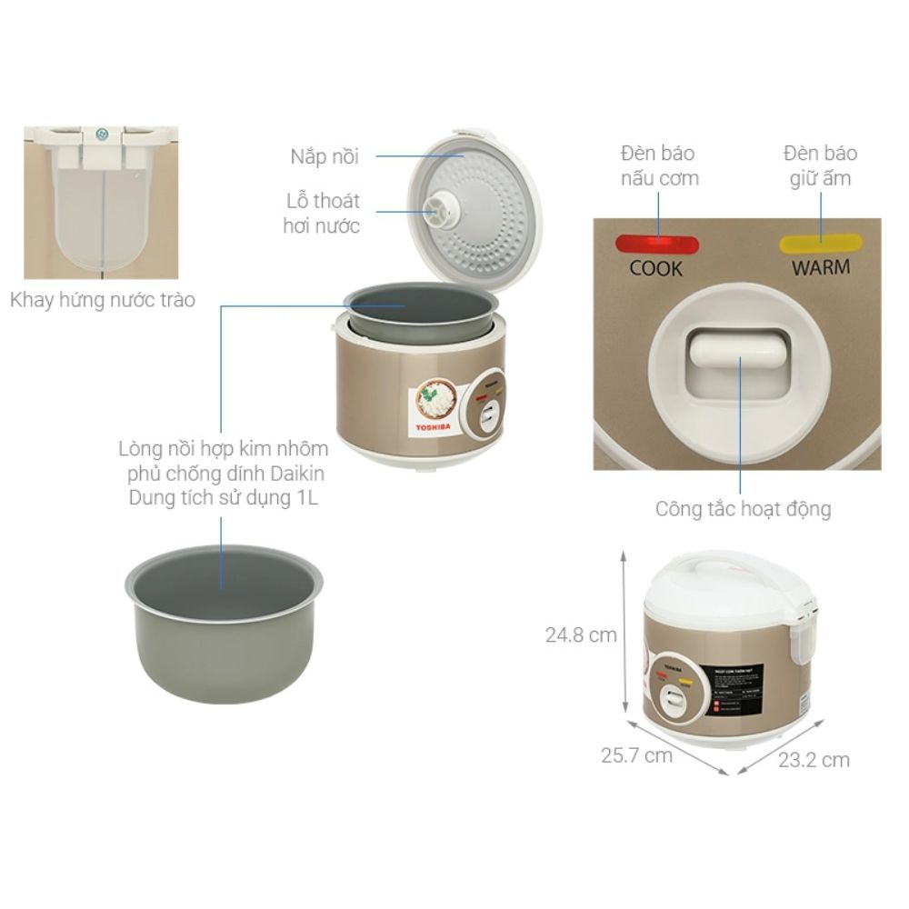 Phụ kiện Toshiba RC-10JH1TVN(N)