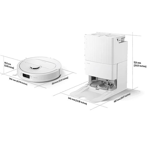 Robot hút bụi Roborock Qrevo S - màu trắng - 5