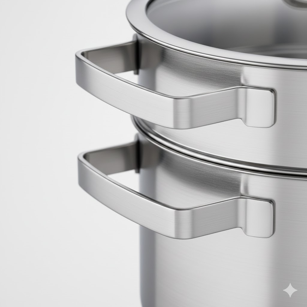 tay cầm Bộ nồi hấp Malloca SA182