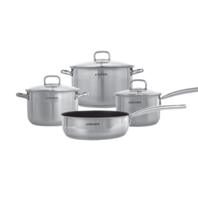 Bộ nồi 4 món Kocher LUBECK PRO