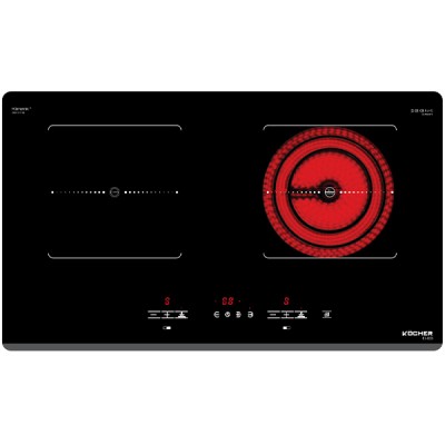 Bếp điện từ 2 vùng nấu Kocher EI-633