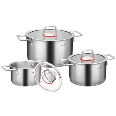 Bộ nồi inox Grandx GX603 Nova