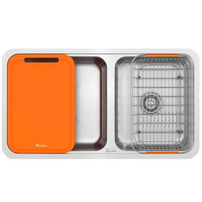 Chậu rửa chén Konox R50 TARI 8246DU