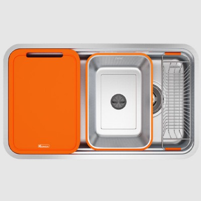 Chậu rửa chén Konox Tari Smart 8047