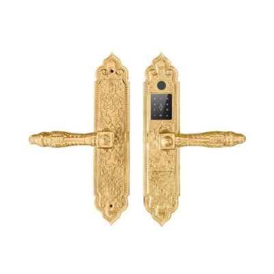 Khoá biệt thự tân cổ điển Demax EL350 24K GOLD