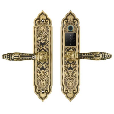 Khoá biệt thự tân cổ điển Demax EL350 EUROPEAN GOLD