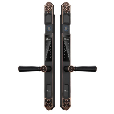 Khoá vân tay cửa nhôm Demax EL686 CB Wifi App