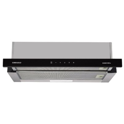 Máy hút mùi kéo rút mặt kính đen Eurogold EHM1270DC (EUH01170Pro)