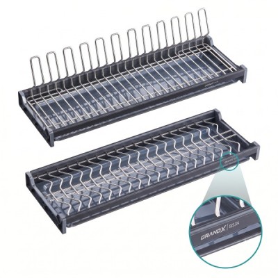 Giá Bát Đĩa Cố Định Nan Oval SUS304 Grandx XF.90M1
