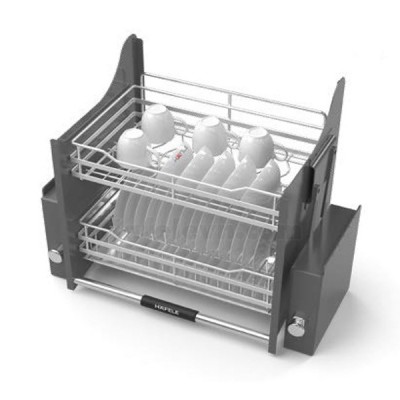 Kệ bát đĩa nâng hạ Oria Hafele 504.76.508