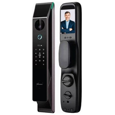 Khoá điện tử Face ID 3D Demax EL999 Welcome Light