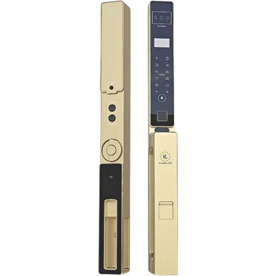 Khóa cửa nhôm Kassler KL-599 CNC-02 Champage Gold App