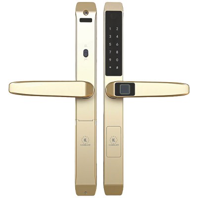 Khóa cửa nhôm Kassler KL-599TD Champage Gold App