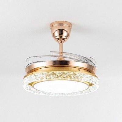 Quạt trần đèn giấu cánh FL HD-404