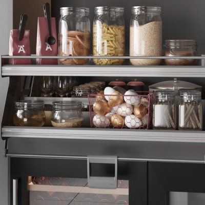 Rổ nâng hạ 2 tầng Hafele 504.68.373 Utensio 600 mm