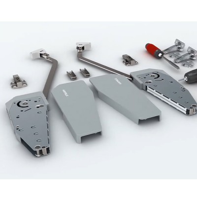 Tay nâng tủ bếp Hafele 493.05.896