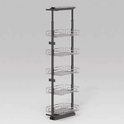 Rổ tủ đồ khô Hafele 595.71.047 Kara Pull SUS304 ovan 400 mm