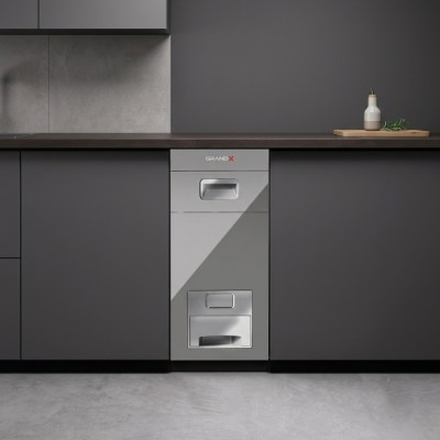 Bối cảnh Thùng Gạo Mặt Kính Nút Nhấn Grandx XR.G302M
