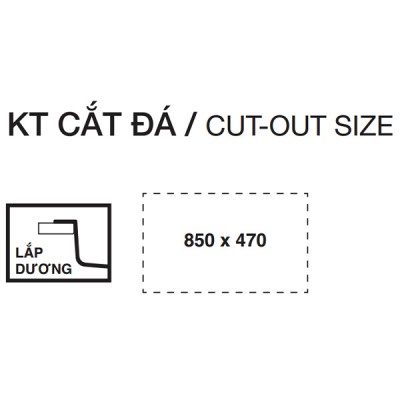 cắt đá Kluger KF8850FS Plus
