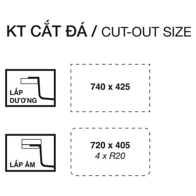 cắt đá Kluger KG7644FB Plus