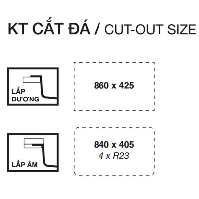 cắt đá Kluger KU8844FS Basic