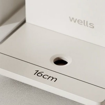 chân đế Máy lọc nước nóng lạnh Wells Slim One Trắng