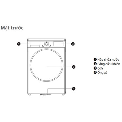 Chi tiết Máy sấy LG DVHP09W
