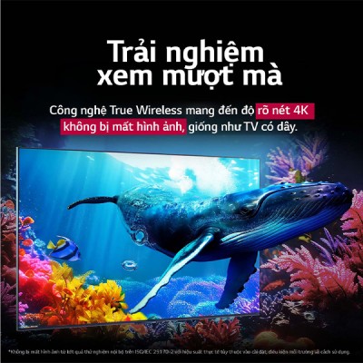 Chuyển động TV kết nối không dây LG 86QNED9MASA