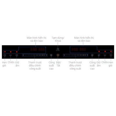 Điều khiển Comfee CIH-44DIL