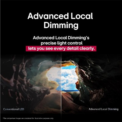 Dimming Smart TV LG 55QNED80ASA