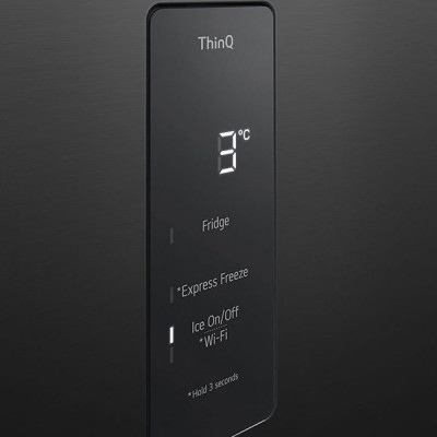 Hiển thị Tủ Lạnh Ngăn Đá Trên LG GN-D392BLA