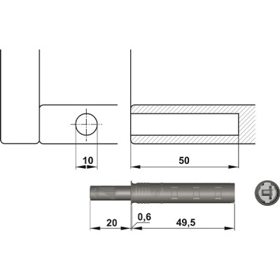 Kích thước Hafele 356.12.501