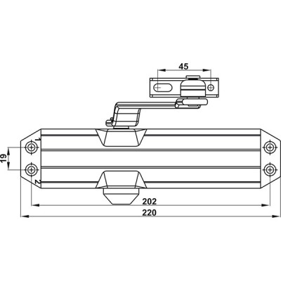 Kích thước 2 Hafele 489.30.036