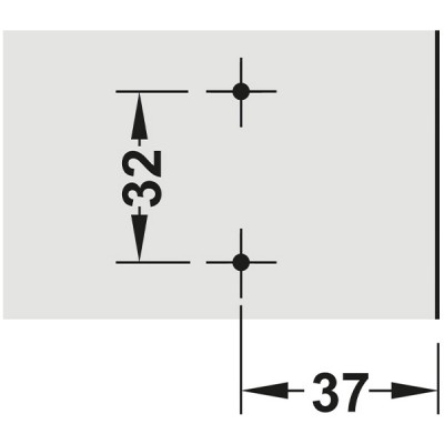 Kích thước 2 Hafele 315.98.550