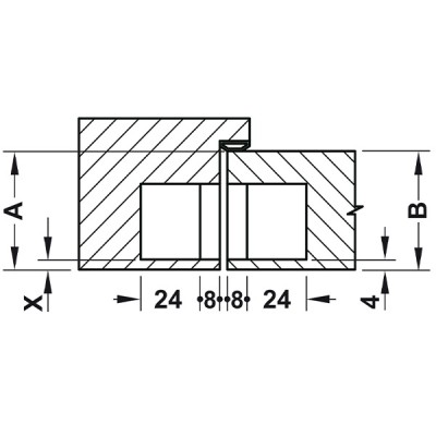 Kích thước 5 Hafele 927.03.093