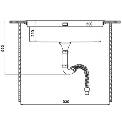 kích thước 1 TT Hafele HS21-SSN1S90 567.94.020